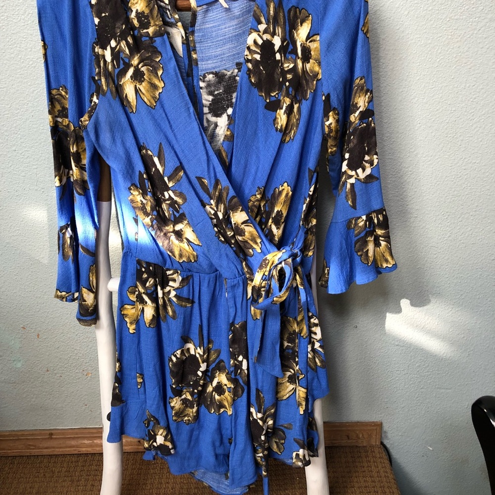 Free people ruffle romper
